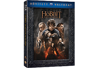 A Hobbit - bővített változat - Az öt sereg csatája (Blu-ray)