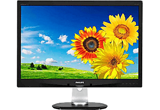 PHILIPS 240P4QPYEB/00 24 inç W LED (DVI+DP+4 x USB+VGA) Full HD IPS LCD Monitör