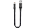 OZAKI Textil USB Lightning töltőkábel textil 10cm (OT221ABK)