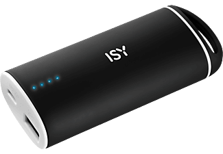 ISY Powerbank 5200 mAh fekete