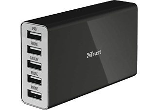 TRUST 20014 5 Port USB 25 W Duvar Şarj Cihazı