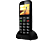 BEEX Senior fekete kártyafüggetlen mobiltelefon
