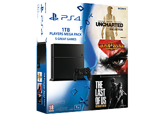 SONY PlayStation 4 1 TB Players Megapack
