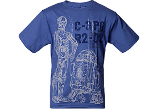 Star Wars - C- 3PO és R2- D2 Gyerek - 128- 134 - póló