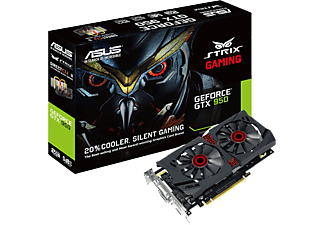 ASUS Nvidia GeForce GTX 950 STRIX Gaming 2GB 128 Bit GDDR5 (DX12) Ekran Kartı (STRIX-GTX950-DC2OC-2GD5)