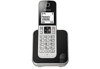 PANASONIC KX-TG D310 Dect Telefon Siyah Beyaz ( Elektrik Kesintilerinde Çalışabilme )