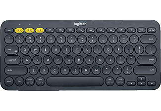 LOGITECH K380 Kompakt Kablosuz Bluetooth Türkçe Q Klavye - Siyah