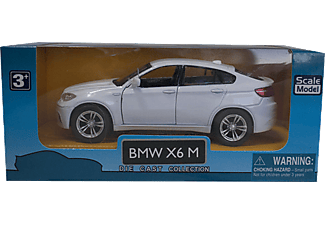DIE CAST KZL TOP303 BMW X6 Metal Çek Bırak Araba Beyaz