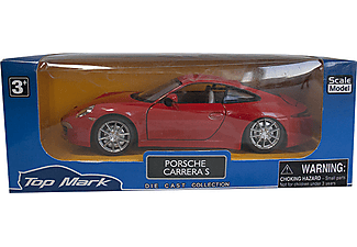 DIE CAST KZL TOP203 Porsche Metal Çek Bırak Araba Kırmızı