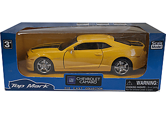 DIE CAST KZL TOP202 Camaro Metal Çek Bırak Araba Sarı