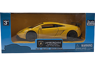 DIE CAST KZL TOP309 Lamborghini Çek Bırak Araba Sarı