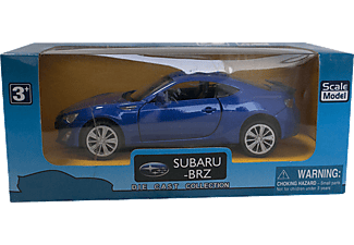 DIE CAST KZL TOP318 Subaru Çek Bırak Araba Mavi