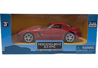DIE CAST KZL TOP307 Mercedes Benz SLG Çek Bırak Araba Kırmızı