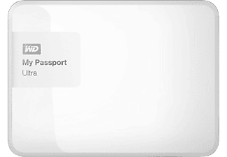 WD My Passport Ultra 1TB 2,5 inç USB 3.0 Beyaz Taşınabilir Disk WDBGPU0010BWT