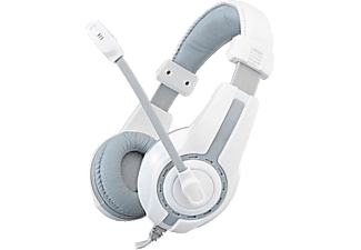 RAMPAGE SN-R1 Oyuncu Mikrofonlu Oyuncu Kulak Üstü Kulaklık Beyaz/Siyah