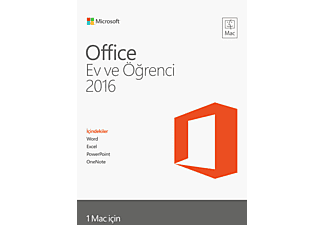 LOGOSOFT Microsoft Office Ev Ve Öğrenci 2016 Mac İçin