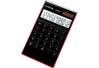 OLYMPIA LCD 3112 fekete - piros kalkulátor