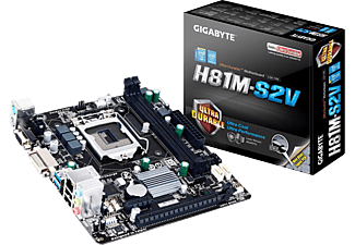 GIGABYTE GA-H81M-S2V Soket 1150 H81 2 x DDR3 USB 3.0 Anakart