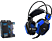 SNOPY Rampage Sn-R5 Oyuncu Mikrofonlu Kulak Üstü Kulaklık Siyah/Mavi