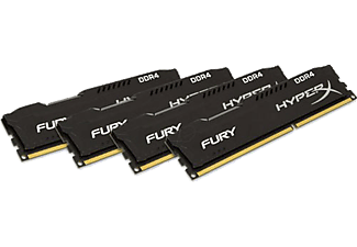 KINGSTON HyperX Fury Black 32GB (8x4) 2133 MHz DDR4 Ram (HX421C14FBK4/32)