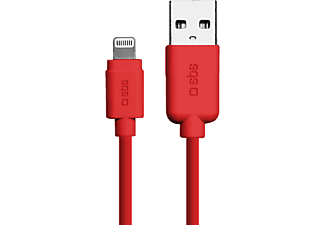 SBS USB Lighting Data Kablosu Kırmızı