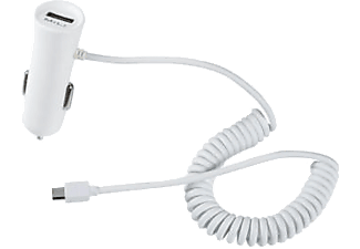 MILI Smart Plus Araç Şarjı Micro USB Kablolu Beyaz