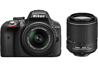 NIKON D3300 + AF-P 18-55 VR + 55-200 VR II Kit