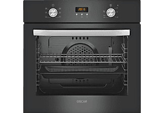 OSCAR 7248 Siyah Ankastre 0+6 Fonksiyon Siyah Cam Panel Statik Multi Dijital Fırın