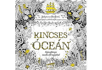 Johanna Basford - Kincses Óceán- Színezőkönyv mesébe illő rajzokkal