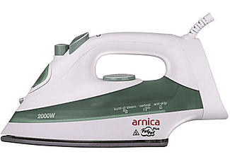 ARNICA Puf Puf Plus 2000W Enamel Tabanlı Buharlı Ütü Beyaz-Yeşil