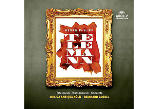 Musica Antiqua Köln, Reinhard Goebel - Tafelmusik - Wassermusik - Konzerte (CD)