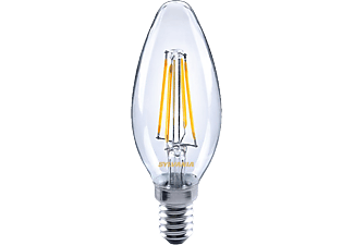 SYLVANIA TOLEDO Retro LED gyertya 4W E14 420LM átlátszó