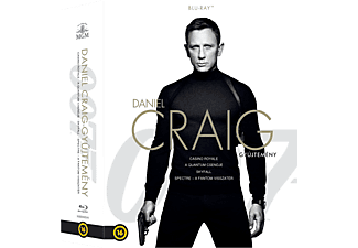 James Bond - új változat - Daniel Craig Bond-gyűjtemény (Blu-ray)