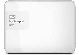 WD My Passport Ultra 3TB 2.5 inç USB 3.0 Taşınabilir Disk Beyaz WDBBKD0030BWT