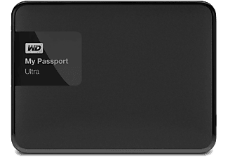 WD My Passport Ultra 3TB 2.5 inç USB 3.0 Harici Disk Siyah WDBBKD0030BBK