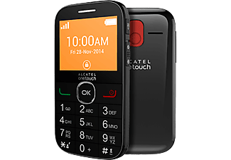 ALCATEL 2004C fekete kártyafüggetlen mobiltelefon