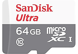 SANDISK 64GB Micro SD 48MB/sn Class10 Hafıza Kartı SDSQUNB-064G-GN3MN