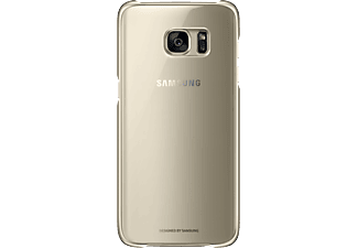 SAMSUNG Galaxy S7 átlátszó tok arany