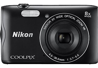 NIKON Coolpix A300 fekete digitális fényképezőgép