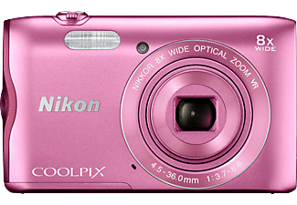 NIKON Coolpix A300 rózsaszín digitális fényképezőgép