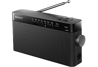 SONY ICF 306 Taşınabilir Radyo Siyah