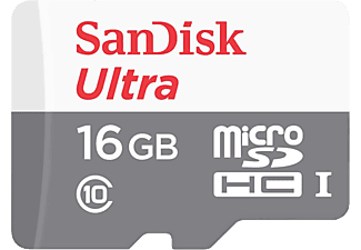 SANDISK 16GB Micro SD 48MB/s Class10 Hafıza Kartı SDSQUNB-016G-GN3MN