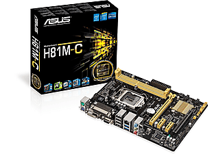 ASUS H81M-C Intel H81 1600 MHz DDR3 LGA1150 mATX Anakart