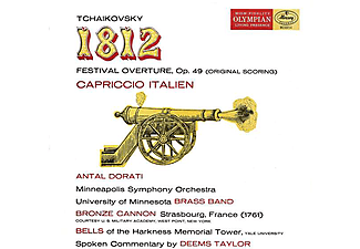 Minneapolis Symphony Orchestra, Doráti Antal - 1812 Festival Overture - Capriccio Italien (Vinyl LP (nagylemez))