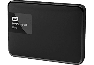 WD My Passport Ultra 1TB 2,5 inç USB 3.0 Siyah Taşınabilir Disk WDBGPU0010BBK-EESN