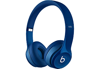 BEATS MHBJ2ZE/A Solo2 On-Ear Headphones - Gloss Blue