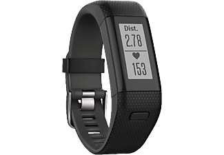 GARMIN VivoSmart HR+ GPS fekete okoskarkötő (magyarországi cseregaranciával)