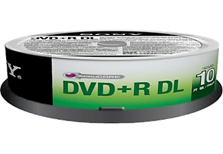 SONY 10DPR85SP DVD+R DL, 10 db, hengeren
