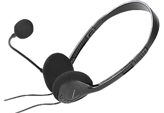 VIVANCO 31929 IT HS Basic Kafa Bantlı 3.5 mm Mikrofonlu Kulaküstü Kulaklık