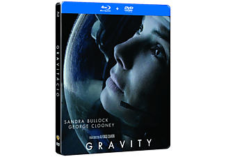 Gravitáció - steelbook (Blu-ray + DVD)